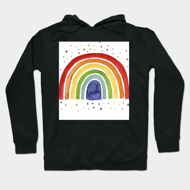 rainbow Hoodie by Ham.x